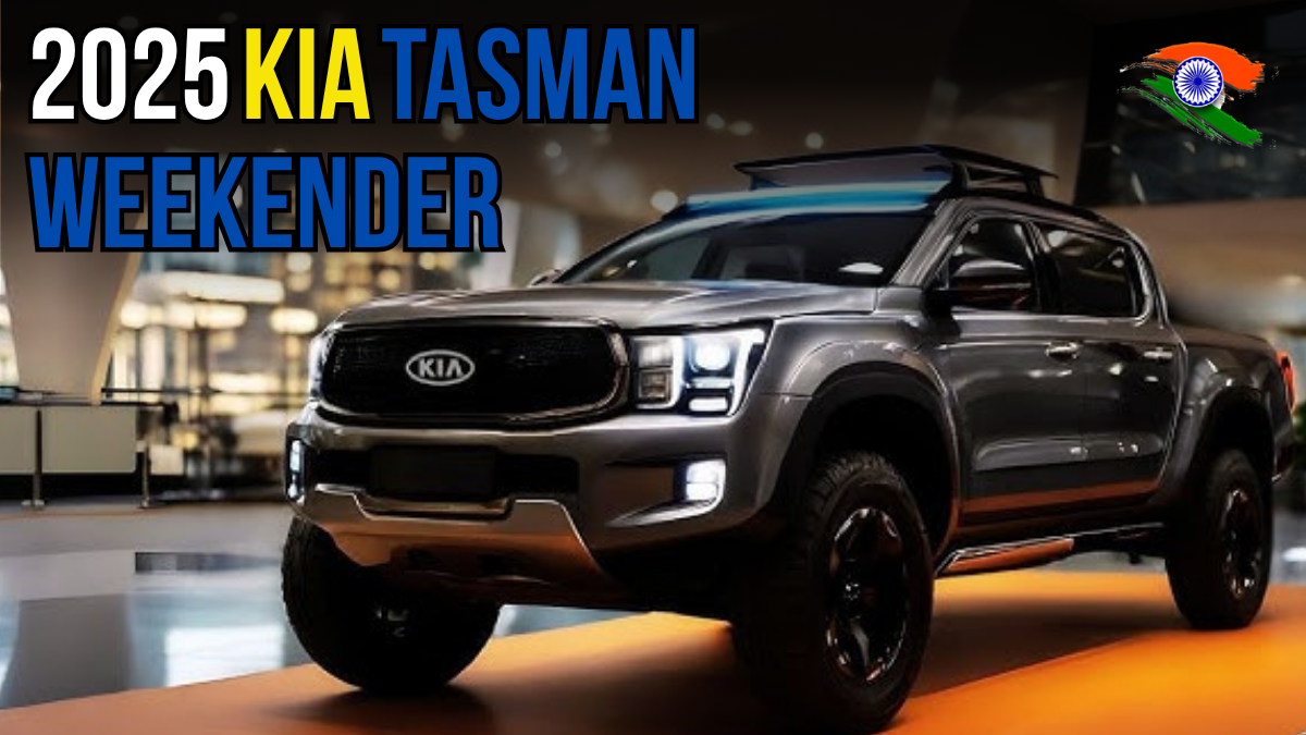 2025 Kia Tasman Weekender: India’s First Glimpse at Korea’s Answer to the Ranger Raptor