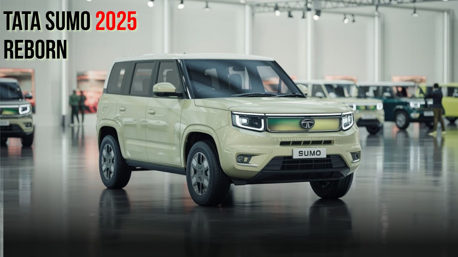 Tata Sumo 2025 Reborn – Classic SUV Returns with a Contemporary Twist