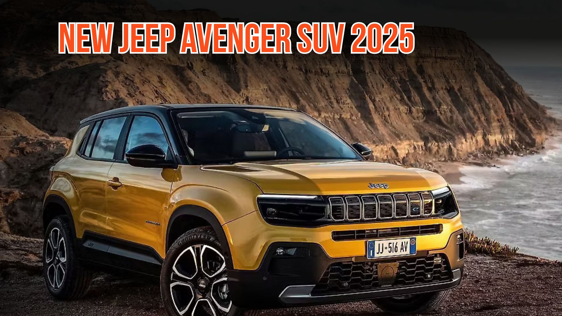 New Jeep Avenger SUV 2025 Unveiled in India – Full Details Inside