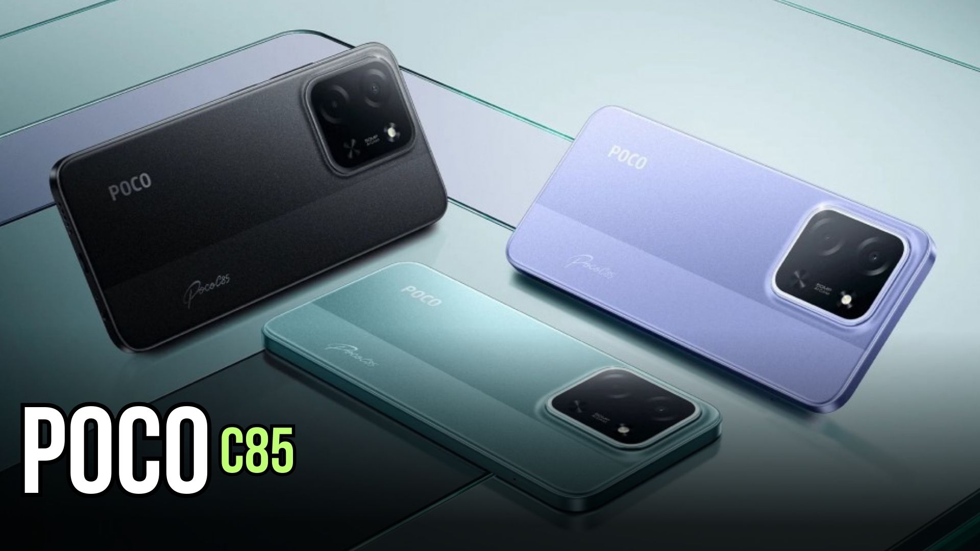 Poco C85 with MediaTek Helio G81-Ultra SoC, 50MP Camera, and 6,000mAh Battery Announced