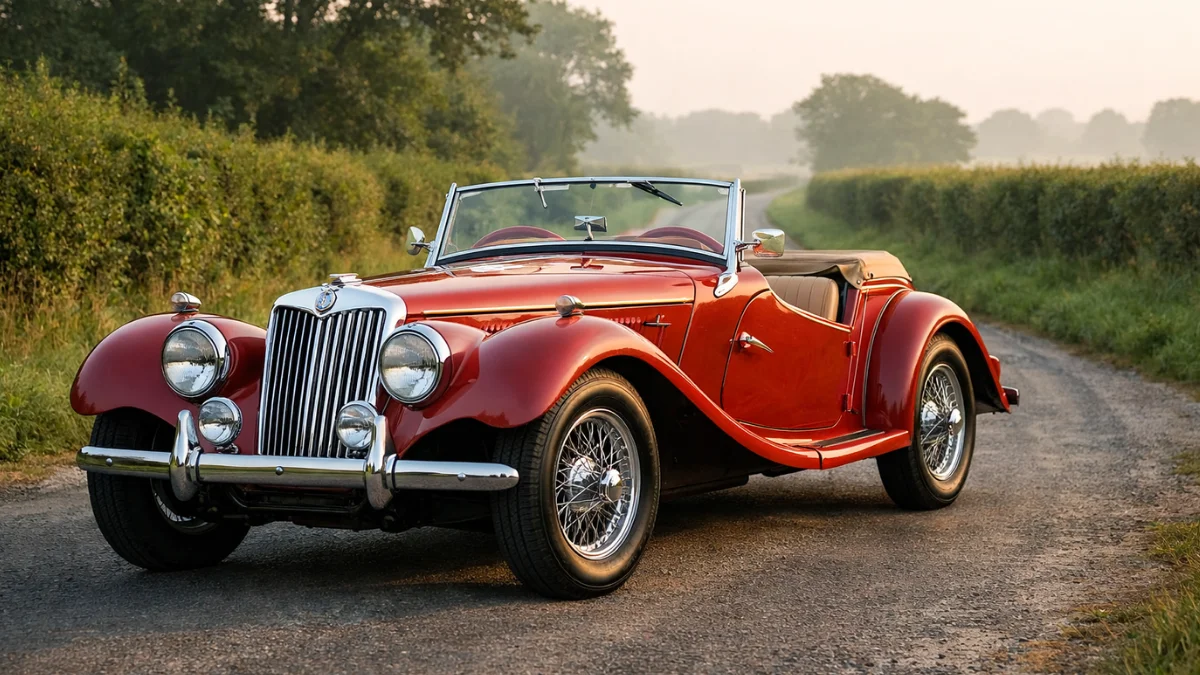 1954 MG TF 1250 The Classic British Sports Car