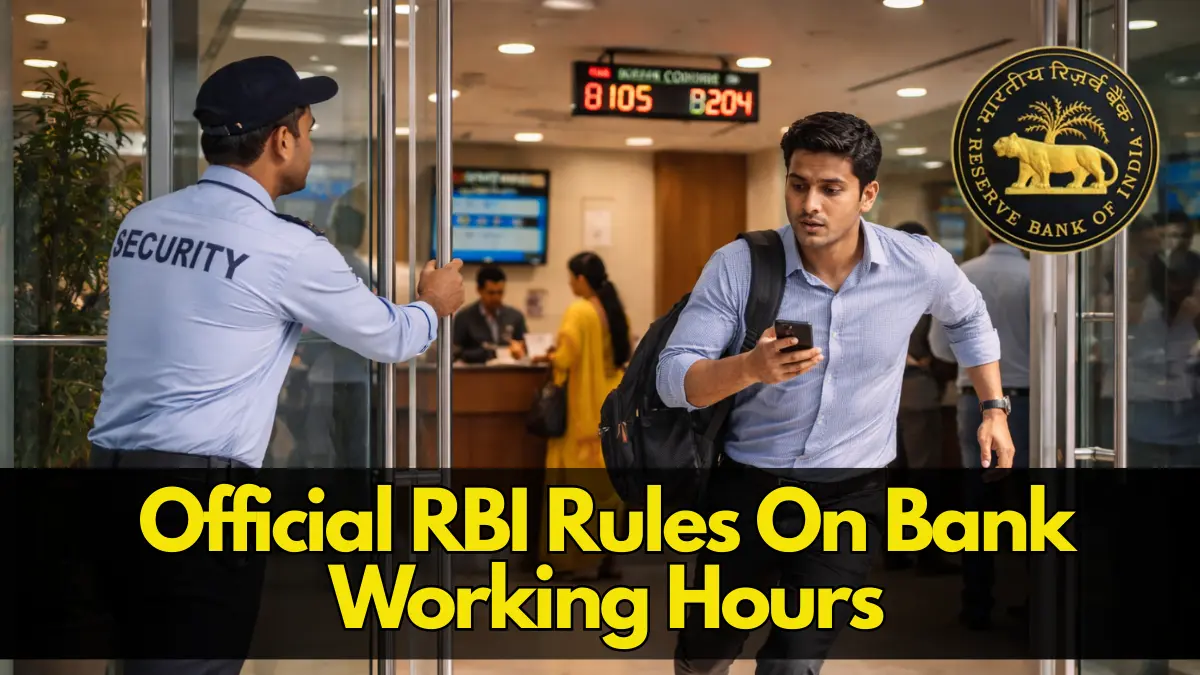 Bank Working Hours Changed