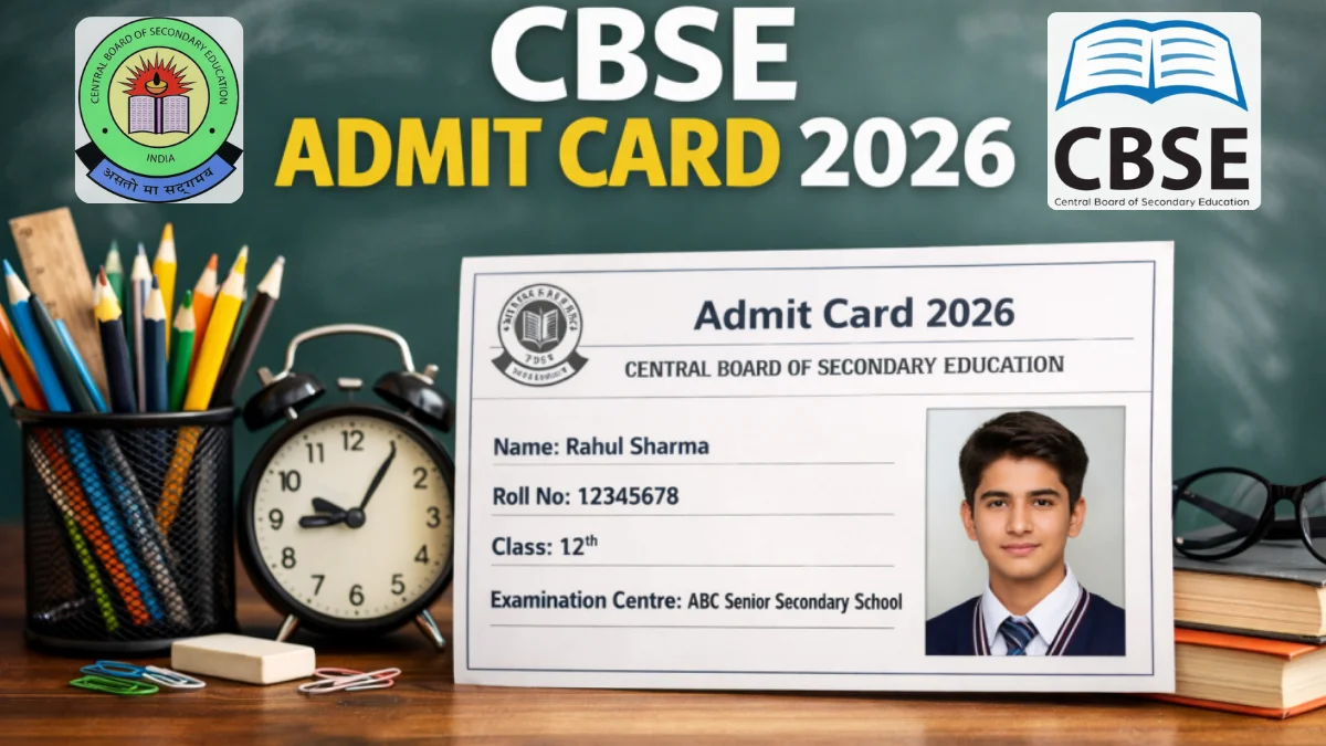 CBSE Admit Card 2026 Download
