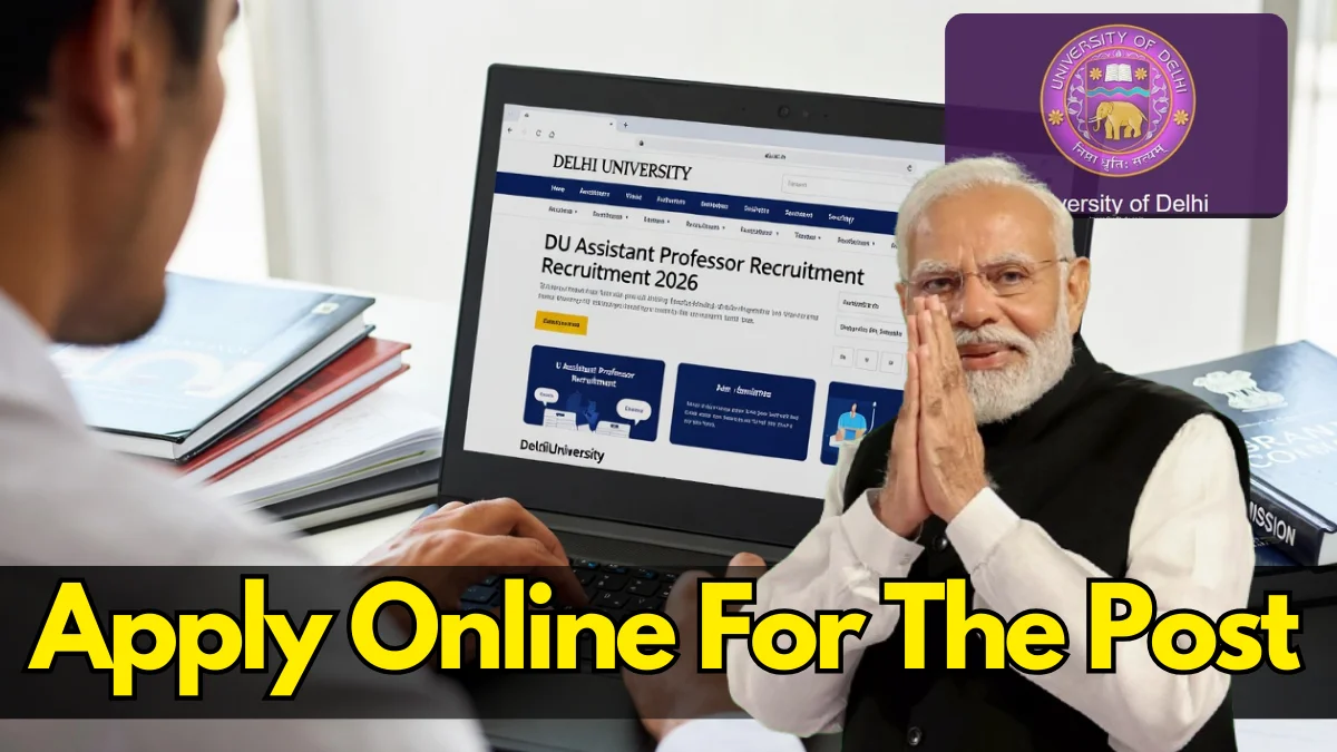 Delhi University Recruitment 2026