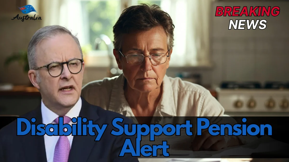 Disability Support Pension Alert 2026