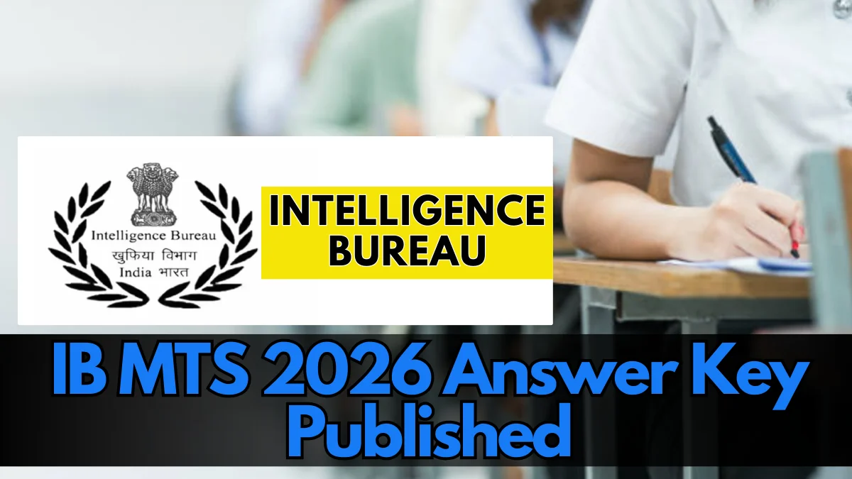 IB MTS 2026 Answer Key Published