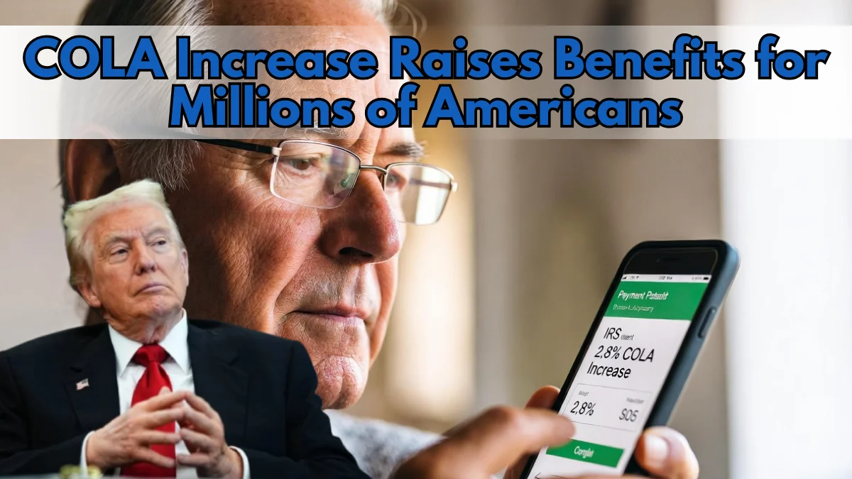 IRS 2.8% COLA Increase