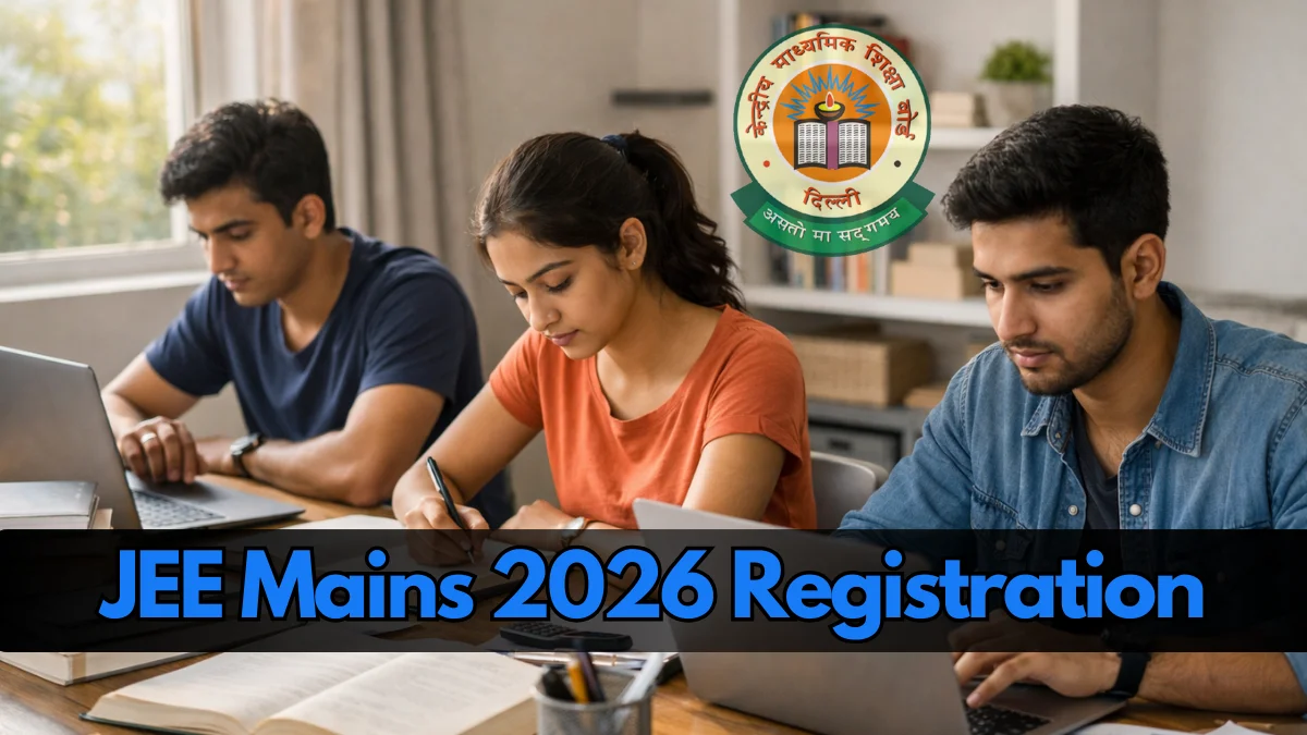 JEE Mains 2026 Registration