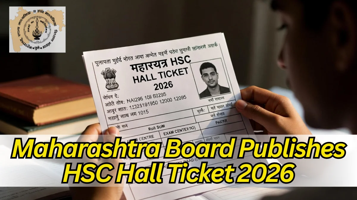 Maharashtra HSC Hall Ticket 2026 Declared
