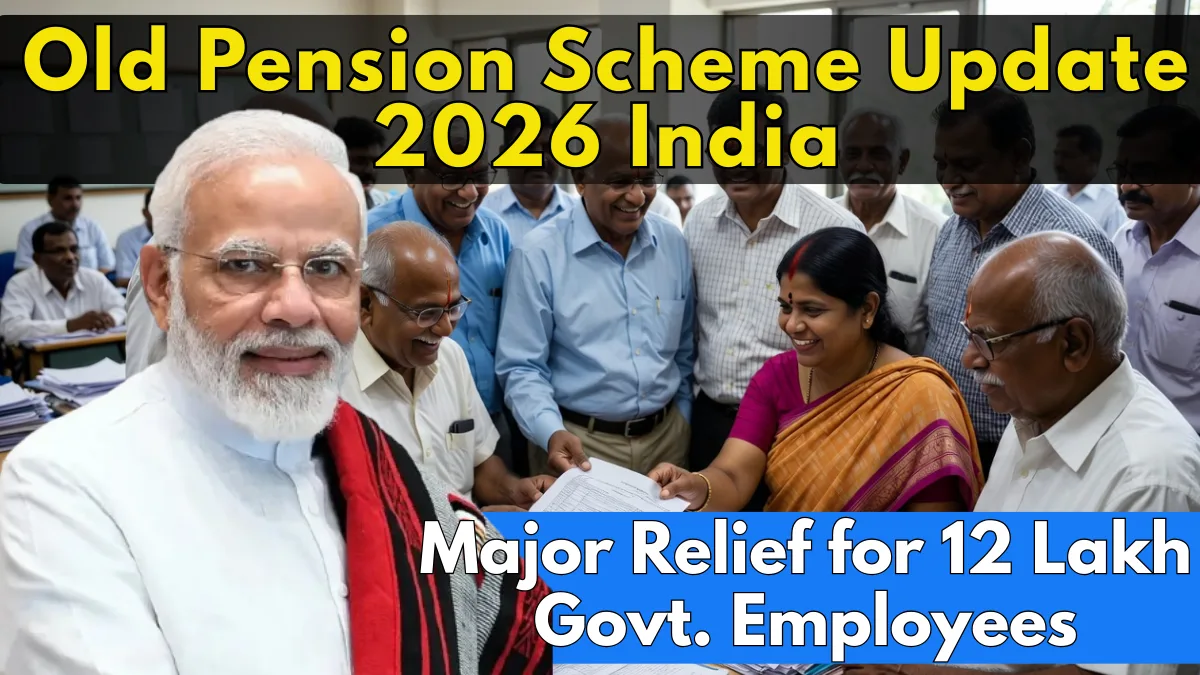 Old Pension Scheme Update 2026 India