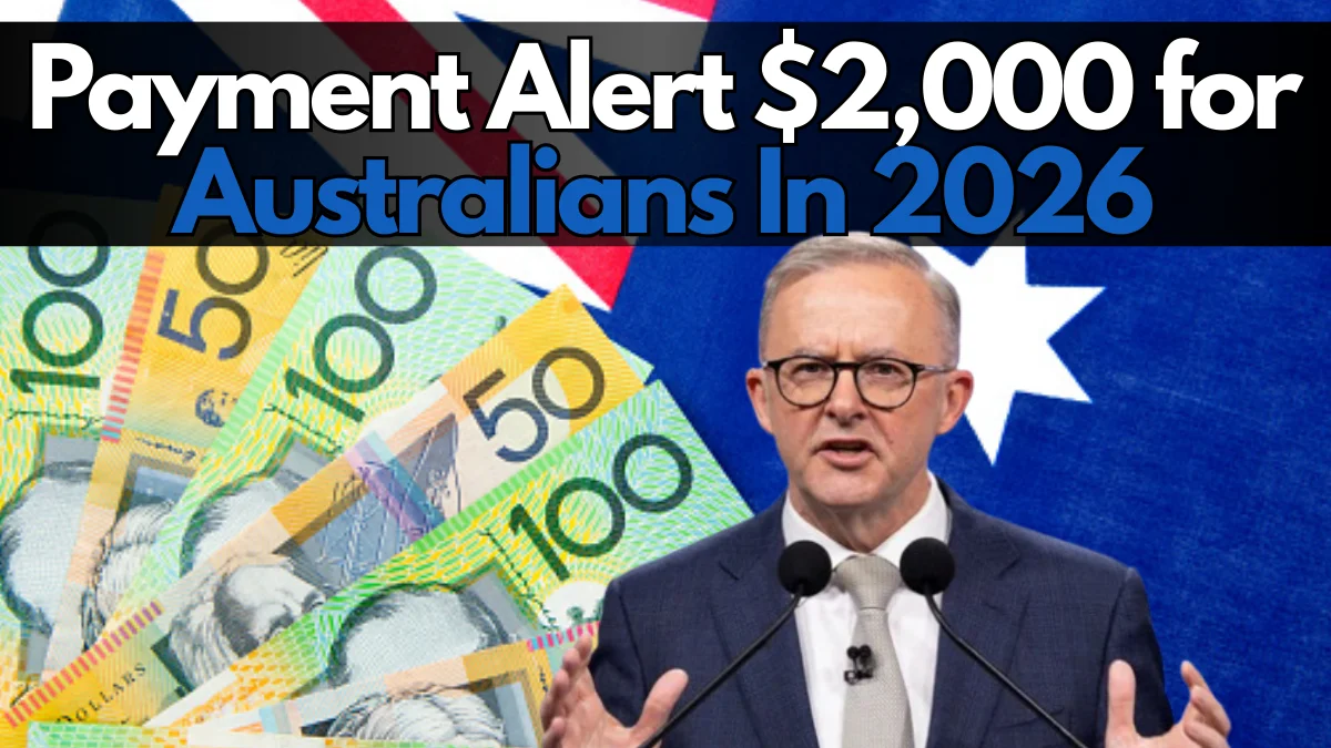 Payment Alert $2,000 for Australians In 2026