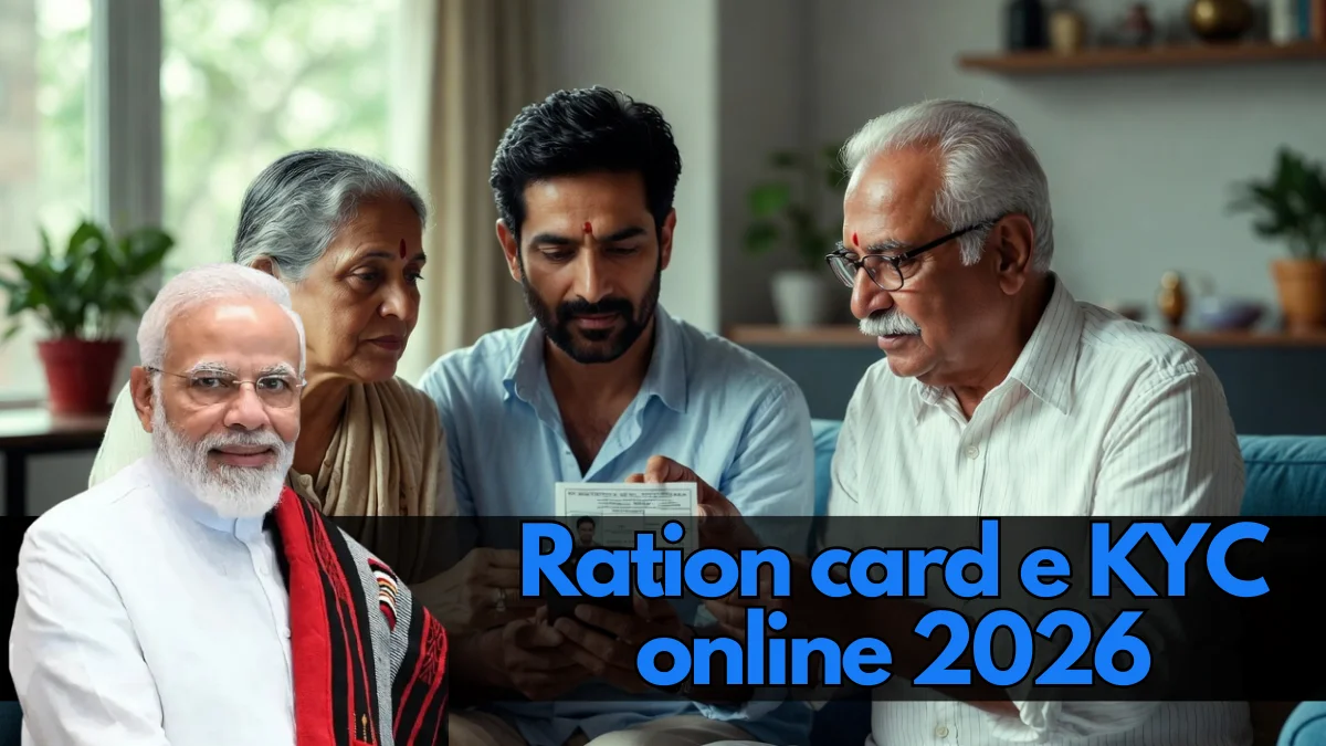 Ration card e KYC online 2026