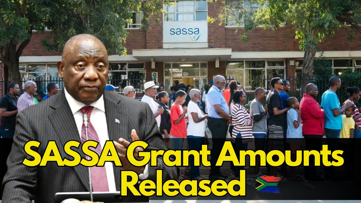 SASSA Grant Amounts Released 2026