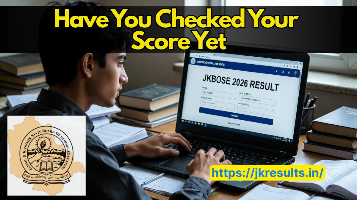 JKBOSE Result Download link For Class 11 2026